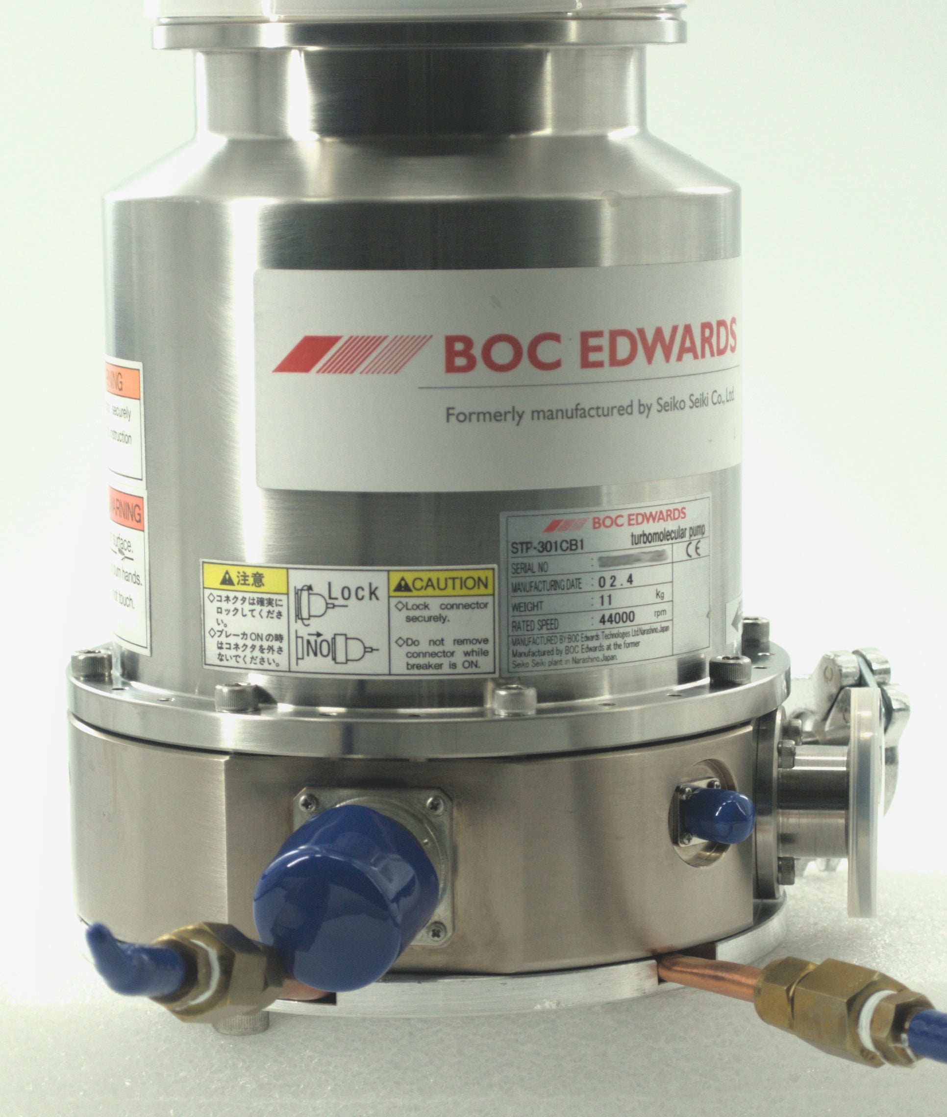 Edwards STP-301CB1 Turbomolecular Pump - Refurbished