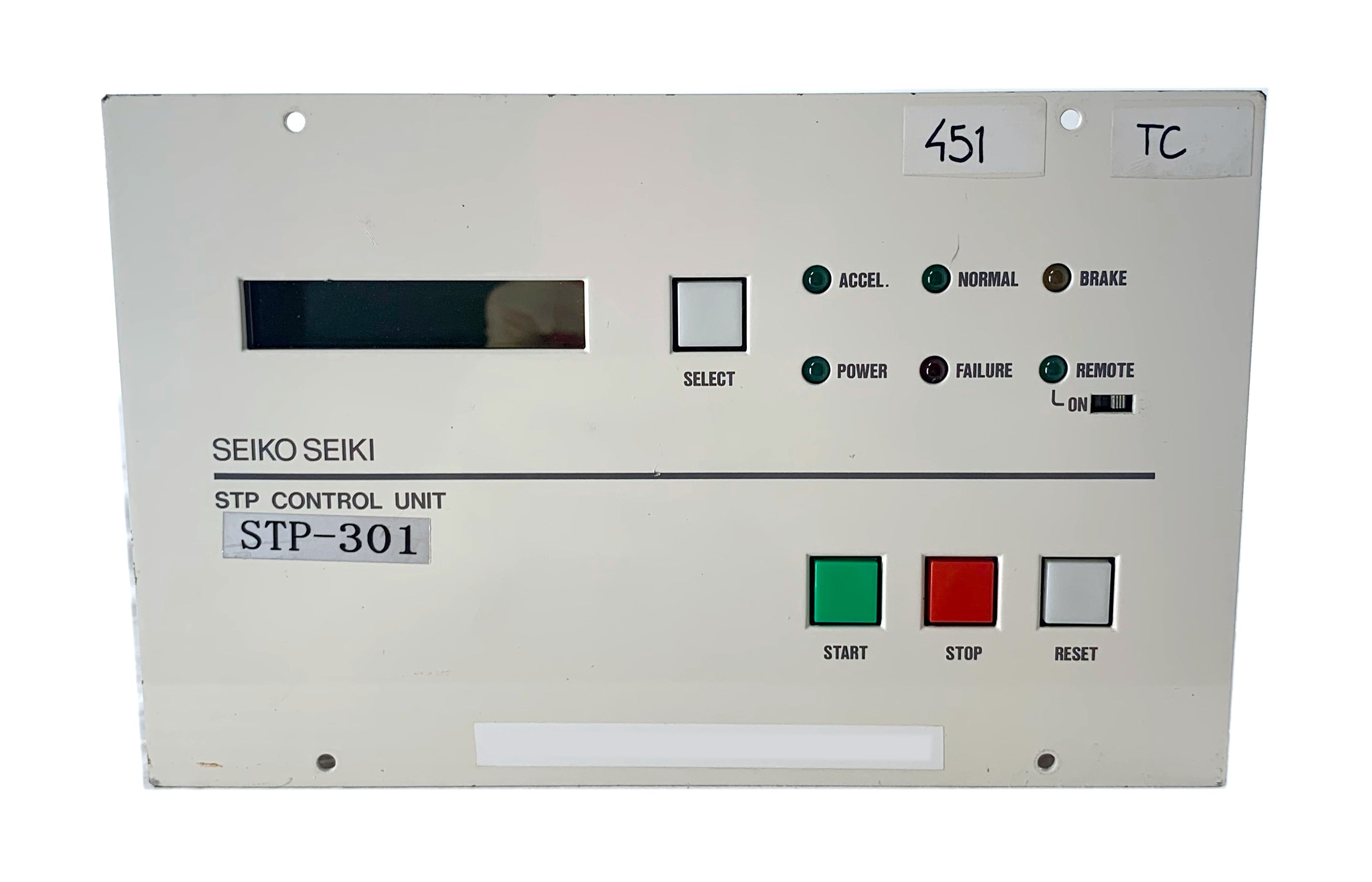 Edwards / Seiko Seiki SCU-301 Turbo Molecular Pump Controller