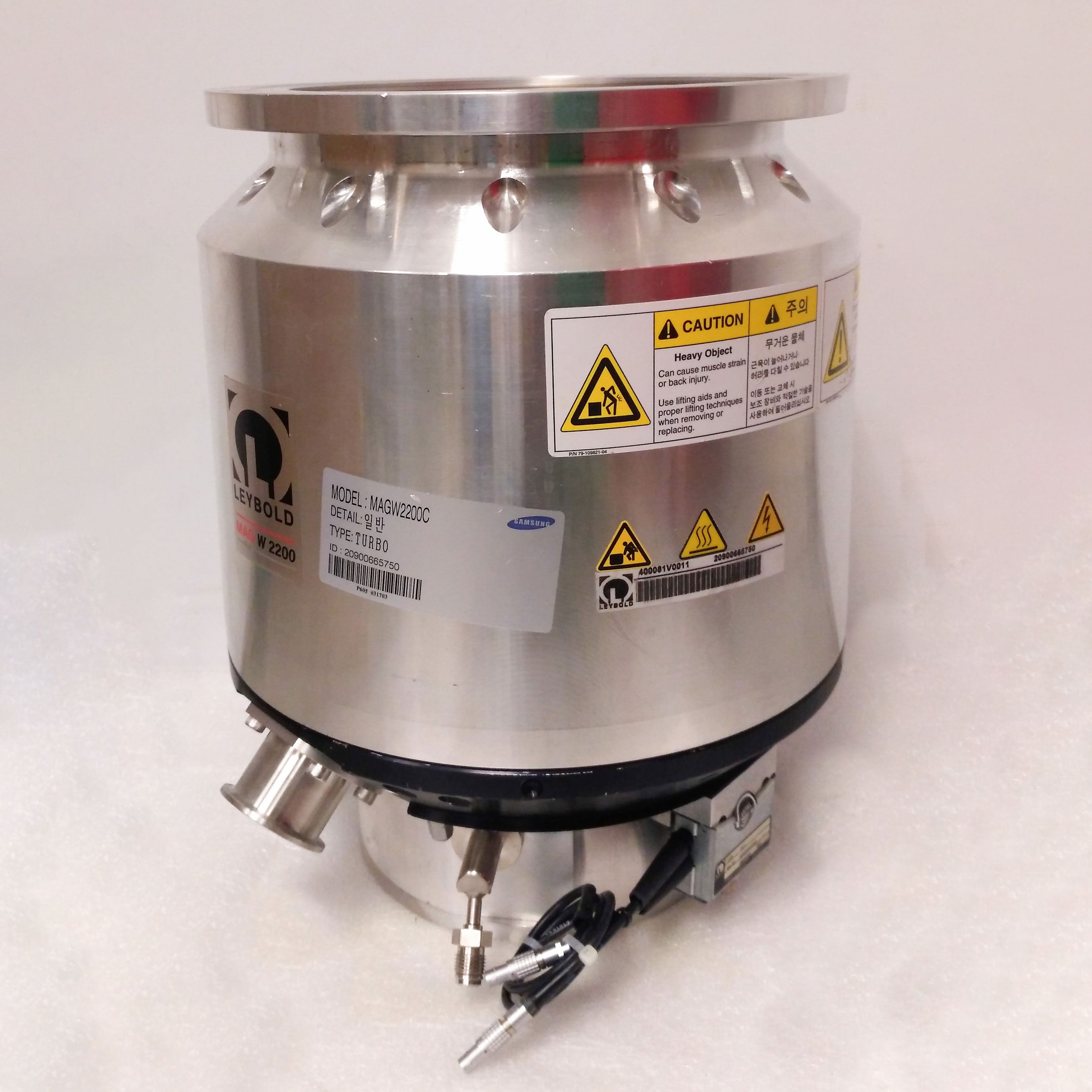 Leybold MAG W 2200 C Turbomolecular Pump